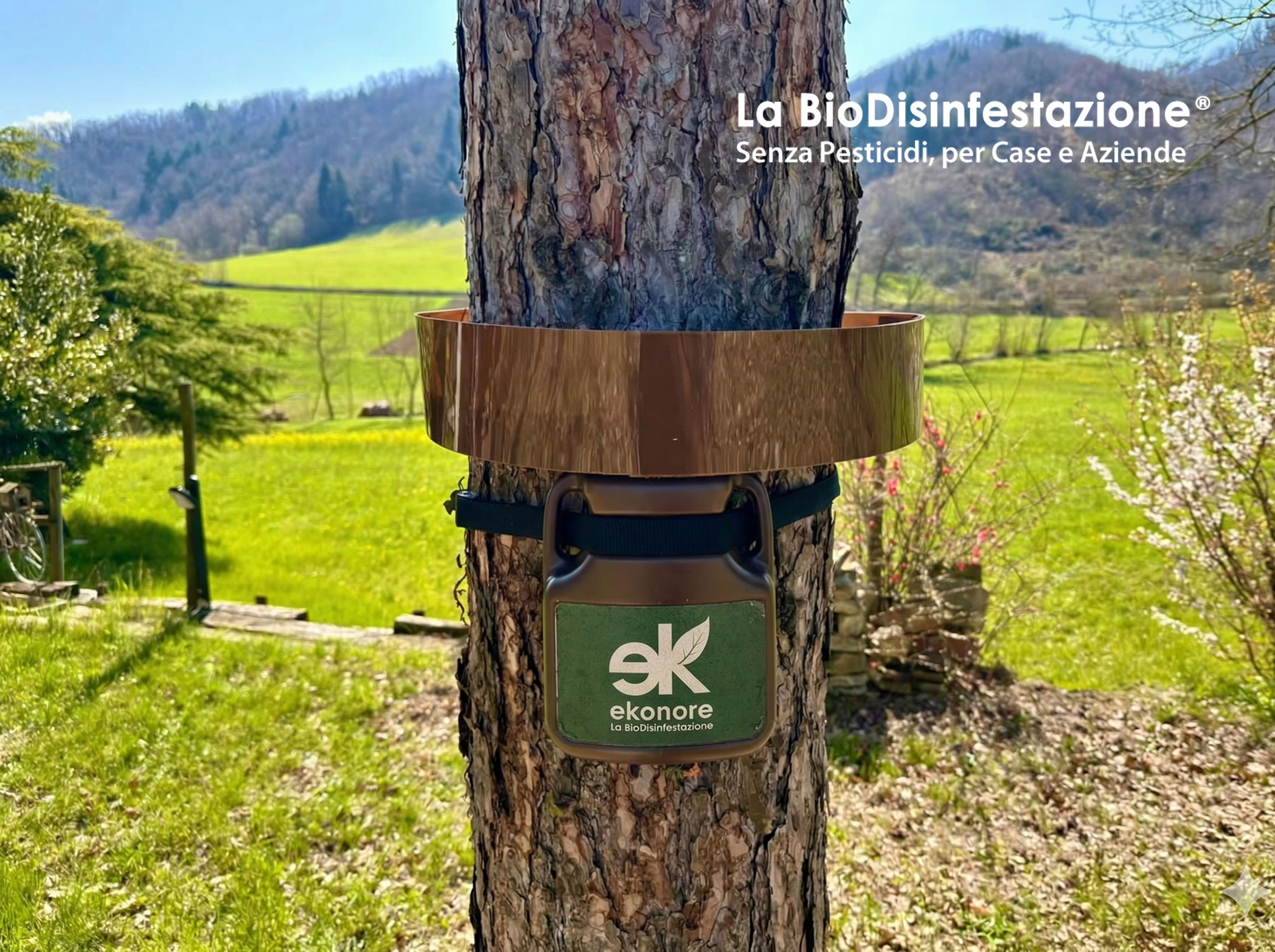 Disinfestazione Processionaria del pino gatta pelosa