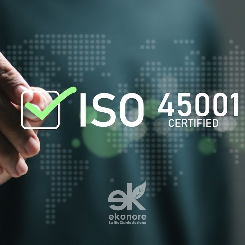 Ekonore La BioDisinfestazione Certificazione ISO 45001 Ekonore La BioDisinfestazione Certificazione ISO 45001