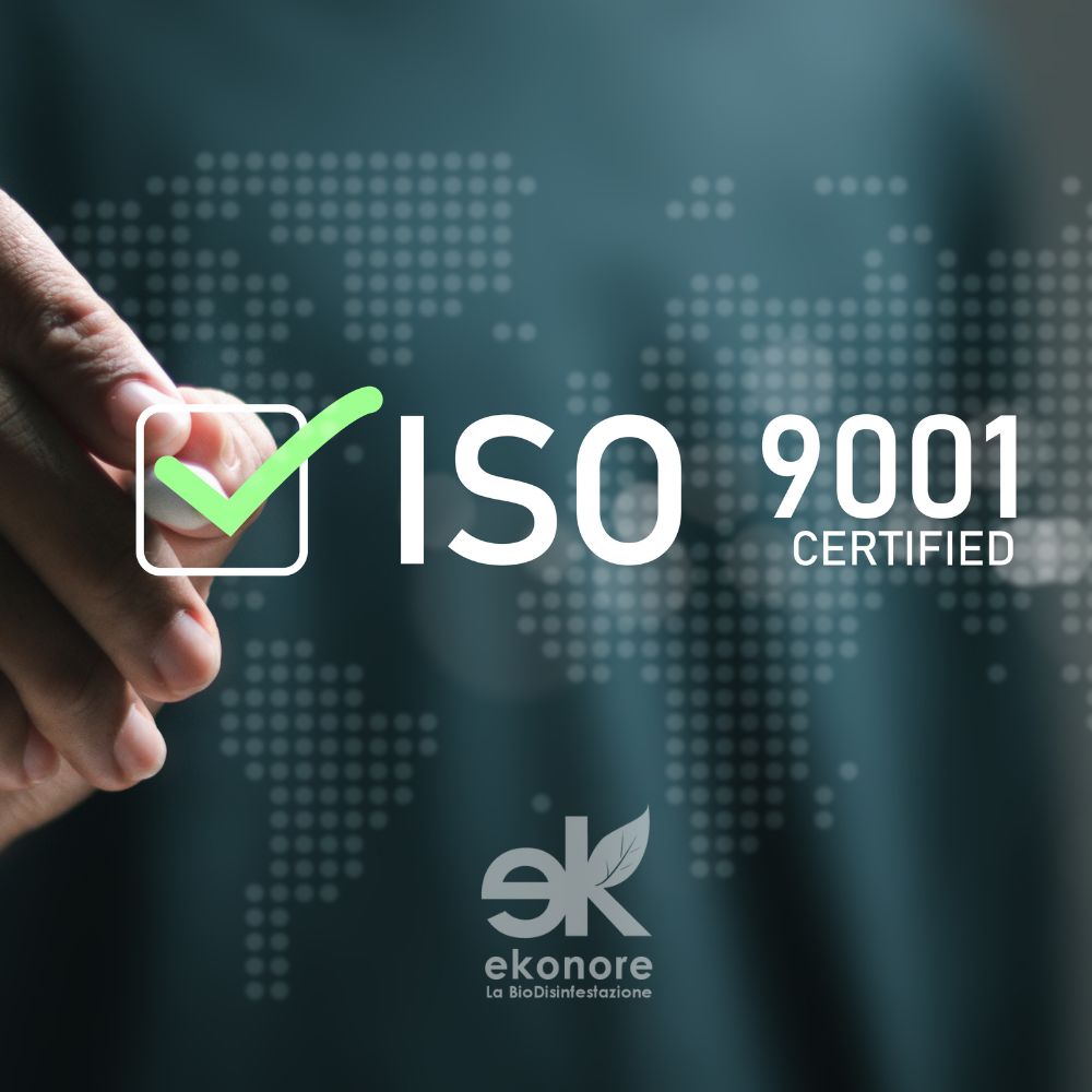 Ekonore La BioDisinfestazione Certificazione ISO 9001 Ekonore La BioDisinfestazione Certificazione ISO 9001